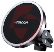 Uchwyt samochodowy magnetyczny ładowarka indukcyjna joyroom jr-zs240 qi 15w magsafe apple iphone