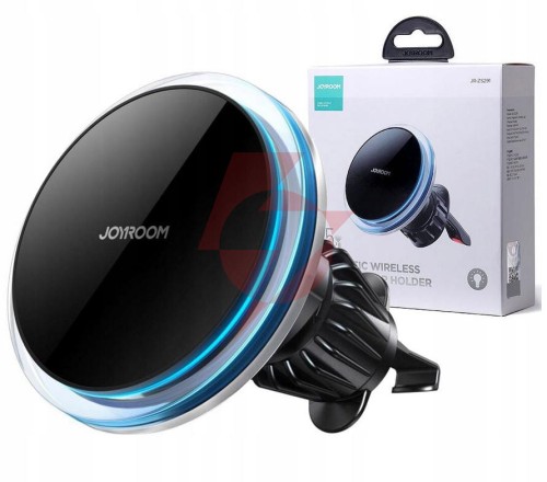 Uchwyt samochodowy magnetyczny ładowarka indukcyjna joyroom jr-zs291 qi 15w magsafe apple iphone