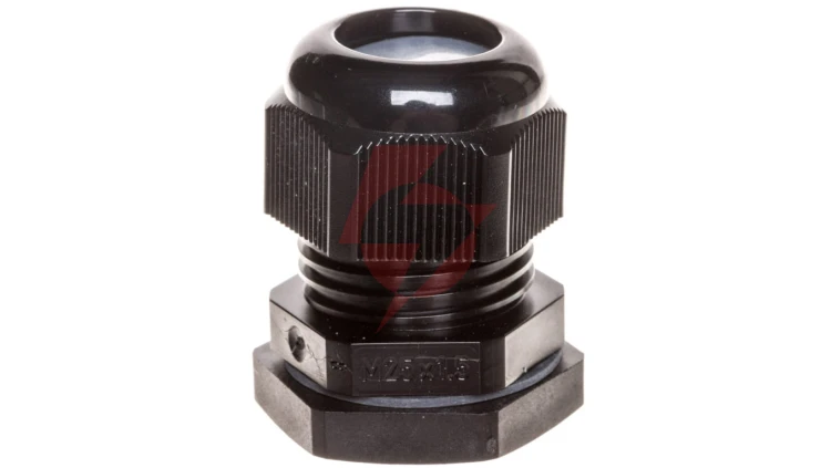 Dławnica skrecana M 25 IP 67 960oC czarna RAL 9005 ASS 25 36000196