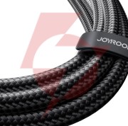 Kabel 2w1 usb-c / 2x usb-c joyroom speedy sa21-1t2 150cm 100w w oplocie czarny