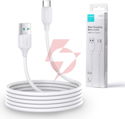 Kabel usb-a / usb-c joyroom s-uc027a9 200cm 3a w oplocie biały