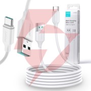 Kabel usb-a / usb-c joyroom s-uc027a9 200cm 3a w oplocie biały