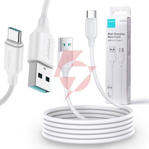 Kabel usb-a / usb-c joyroom s-uc027a9 200cm 3a w oplocie biały