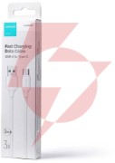 Kabel usb-a / usb-c joyroom s-uc027a9 200cm 3a w oplocie biały