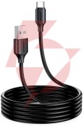 Kabel usb-a / usb-c joyroom s-uc027a9 200cm 3a czarny