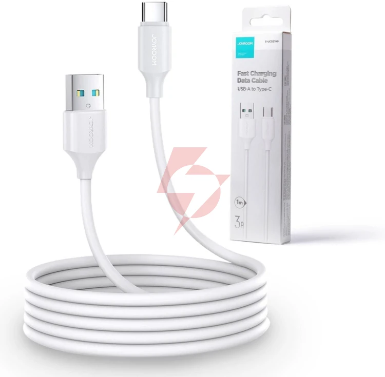 Kabel usb-a / usb-c joyroom s-uc027a9 100cm 3a biały