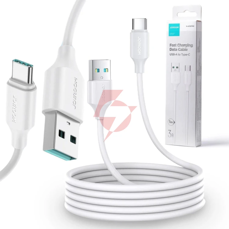 Kabel usb-a / usb-c joyroom s-uc027a9 100cm 3a biały