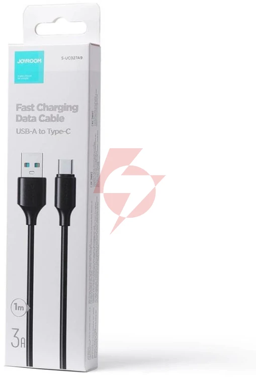 Kabel usb-a / usb-c joyroom s-uc027a9 100cm 3a czarny