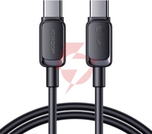 Kabel usb-c / usb-c joyroom fast charging s-cc100a141b 120cm 60w 5a czarny