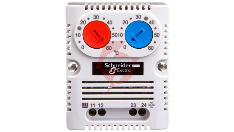 Termostat 10A 1Z 1R 250V 0-60C NSYCCOTHD
