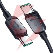 Kabel usb-c / usb-c joyroom fast charging s-cc100a141b 120cm 60w 5a czarny