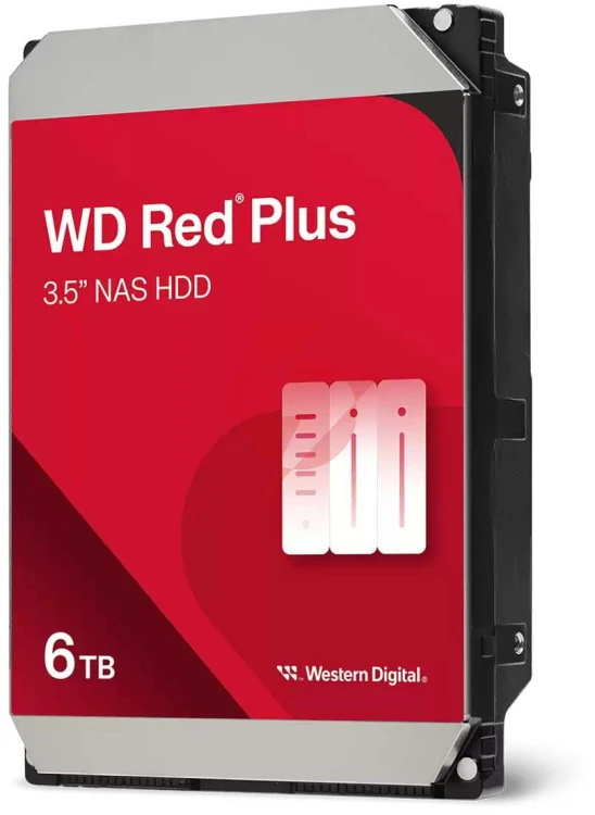 Dysk wd red plus 6tb wd60efpx