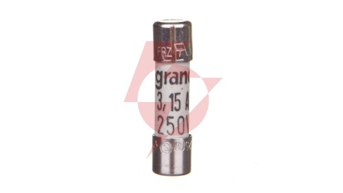 Wkładka bezpiecznikowa cylindryczna 5x20mm 3,15A F 250V 010230