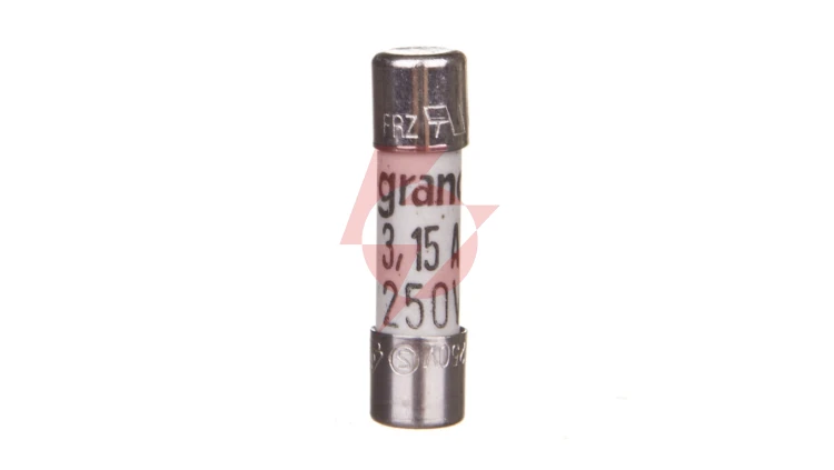 Wkładka bezpiecznikowa cylindryczna 5x20mm 3,15A F 250V 010230