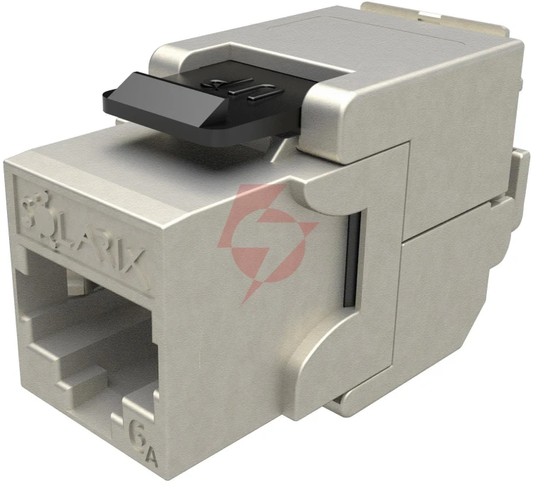 Moduł keystone samozaciskowy solarix cat.6a stp rj45 sxkj-10g-stp-bk-sa