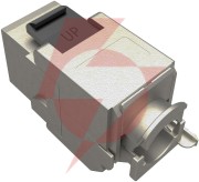 Moduł keystone samozaciskowy solarix cat.6a stp rj45 sxkj-10g-stp-bk-sa