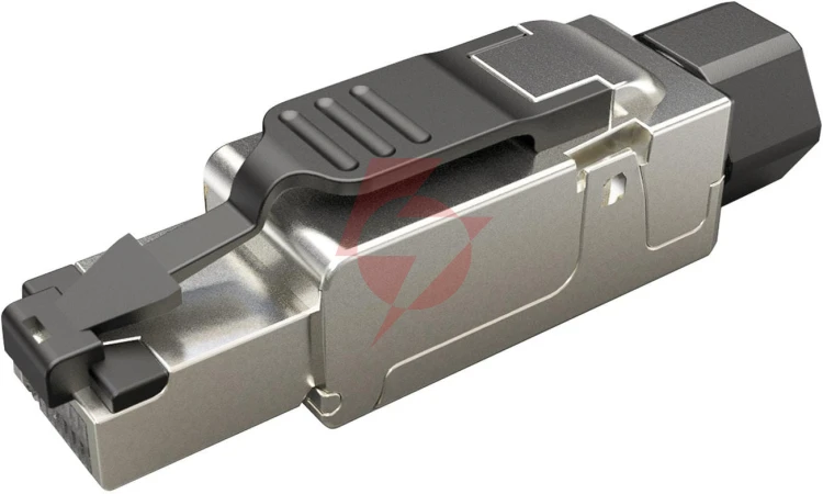 Wtyk modularny konektor przemysłowy samozaciskowy solarix rj45 cat.6a stp 8p8c 1szt