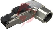 Wtyk modularny konektor przemysłowy samozaciskowy solarix rj45 cat.6a stp 8p8c 1szt