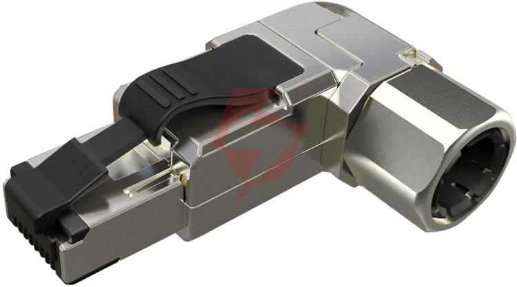 Wtyk modularny konektor przemysłowy samozaciskowy solarix rj45 cat.6a stp 8p8c 1szt