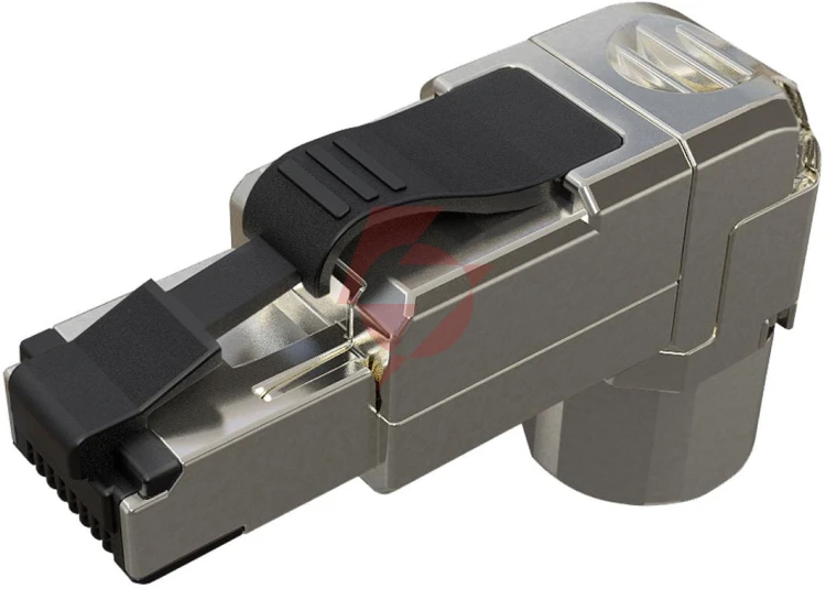 Wtyk modularny konektor przemysłowy samozaciskowy solarix rj45 cat.6a stp 8p8c 1szt