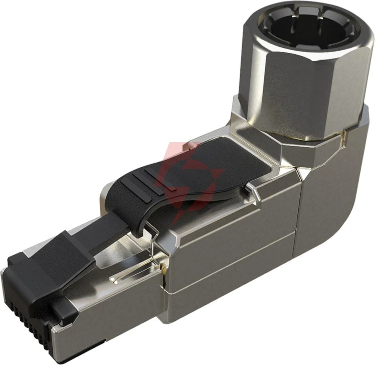 Wtyk modularny konektor przemysłowy samozaciskowy solarix rj45 cat.6a stp 8p8c 1szt