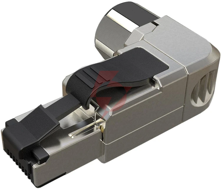 Wtyk modularny konektor przemysłowy samozaciskowy solarix rj45 cat.6a stp 8p8c 1szt