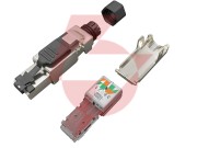 Wtyk modularny konektor przemysłowy samozaciskowy solarix rj45 cat.6a stp 8p8c 1szt