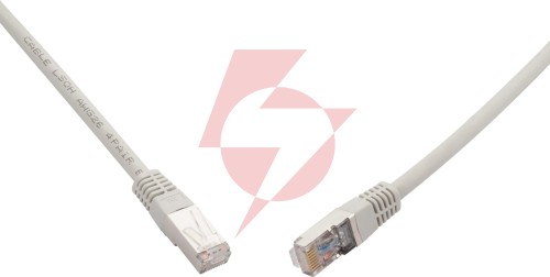 Patchcord skrętka solarix cat.6a sftp 1m szary