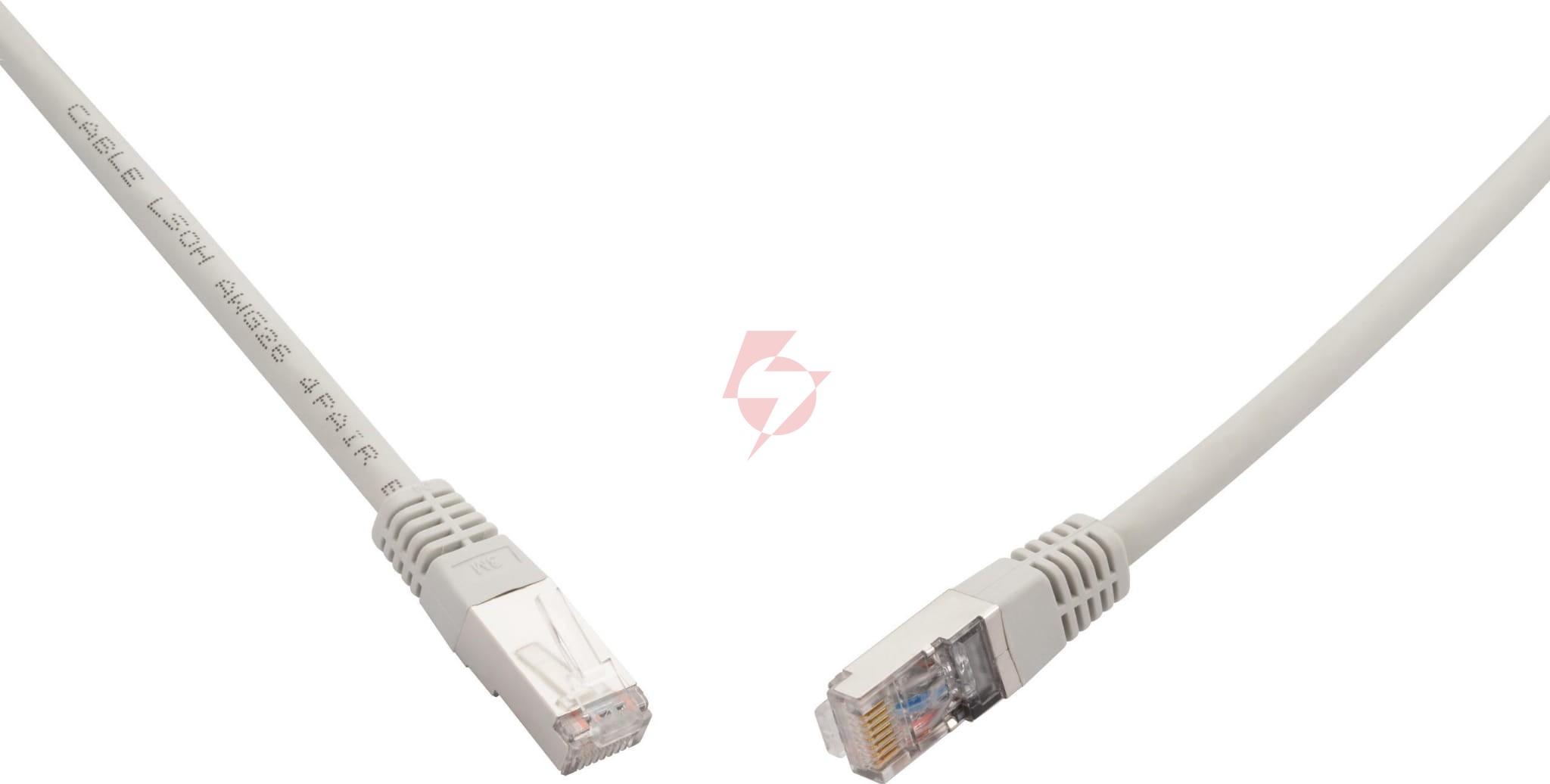 Patchcord skrętka solarix cat.6a sftp 3m szary