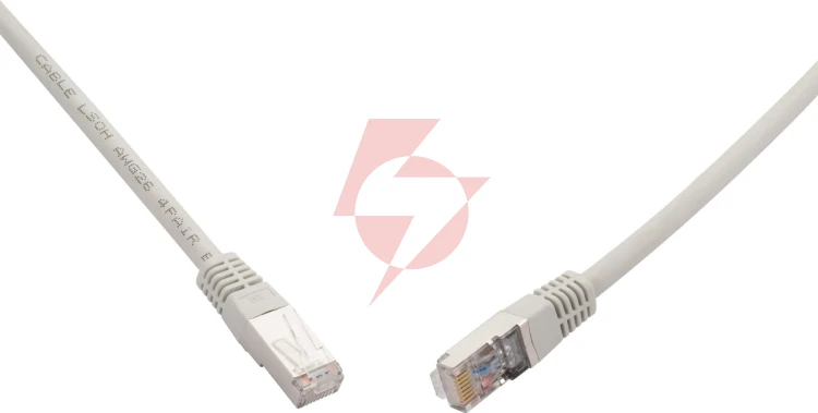 Patchcord skrętka solarix cat.6a sftp 3m szary