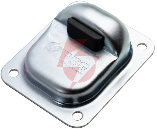 Przykręcany stoper do bramy psg 61.092.og (120x100/h43) z gumowym odbojem