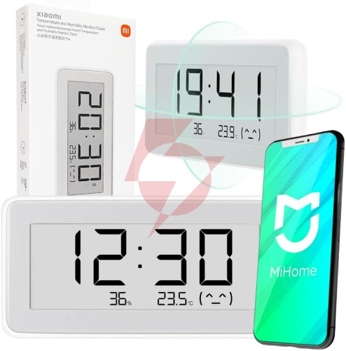 Czujnik xiaomi mi temperature and humidity monitor clock pro