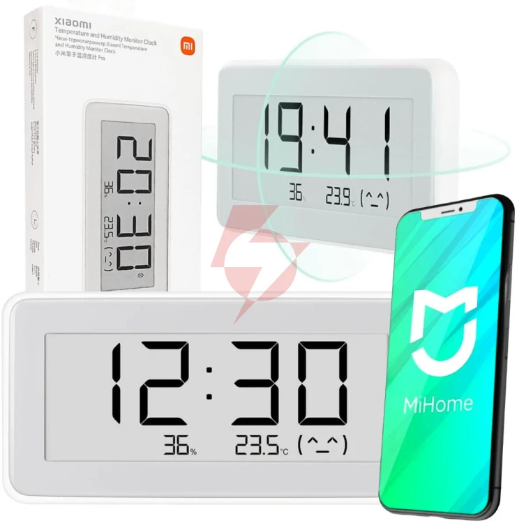 Czujnik xiaomi mi temperature and humidity monitor clock pro