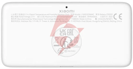 Czujnik xiaomi mi temperature and humidity monitor clock pro