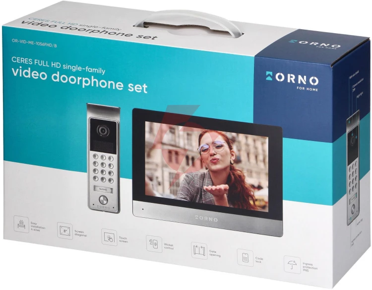 Wideodomofon orno or-vid-me-1056fhd/b
