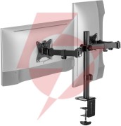Uchwyt biurkowy przegubowy na 2 monitory spacetronik spa-120