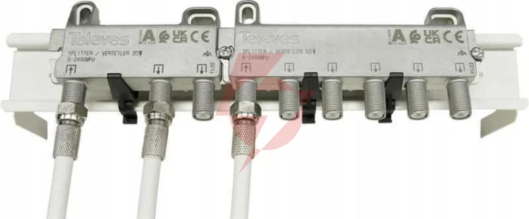 Rozgałęźnik antenowy rtv 4-drożny f4d 519604 televes