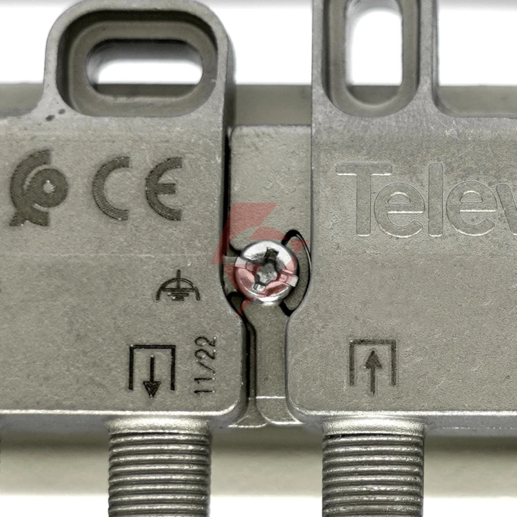 Rozgałęźnik antenowy rtv 4-drożny f4d 519604 televes