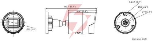 Kamera ip hikvision ds-2cd2043g2-li2u(2.8mm)