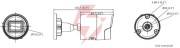 Kamera ip hikvision ds-2cd2043g2-li2u(2.8mm)(black)
