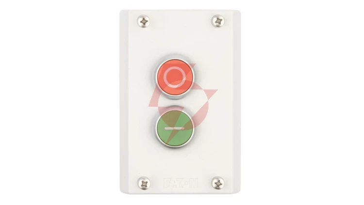 Kaseta sterownicza 2-otworowa START/STOP szara IP67 M22-I2-M1 216529