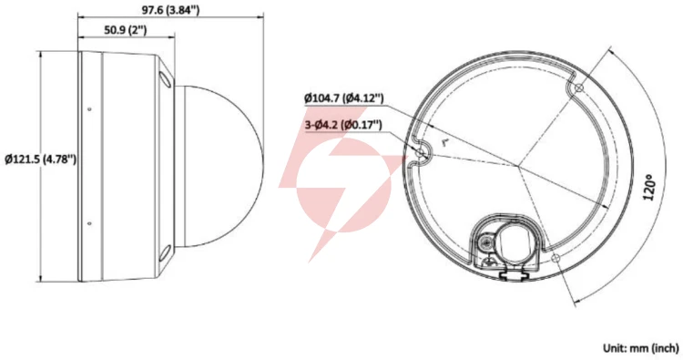 Kamera ip hikvision ds-2cd2763g2-lizs2u(2.8-12mm)