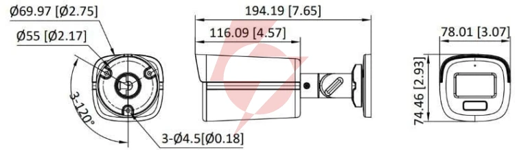Kamera 4w1 hikvision ds-2ce12df3t-lfs(2.8mm)(o-std)