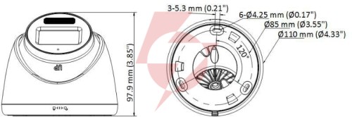 Kamera 4w1 hikvision ds-2ce78u0t-lf(2.8mm)(o-std)