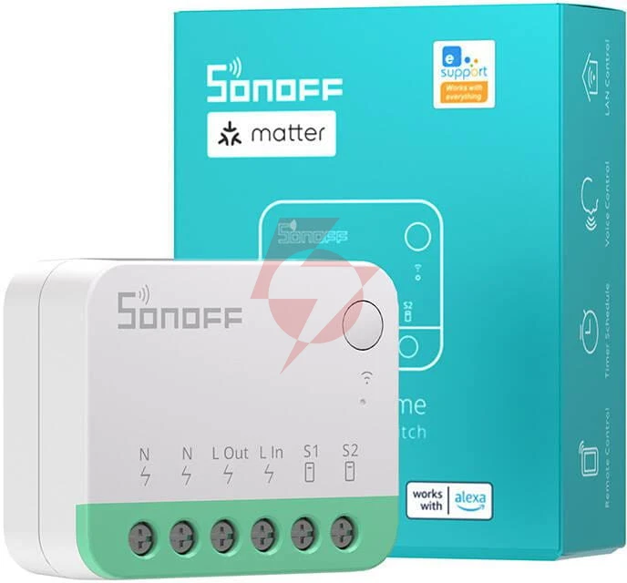 Sonoff inteligentny przełącznik wi-fi 1-kanałowy minir4m matter