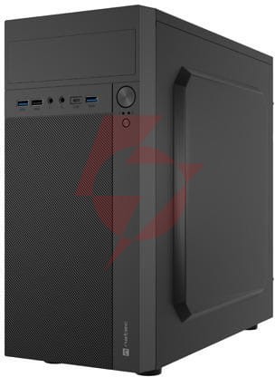 Obudowa natec helix usb c matx mini tower czarna