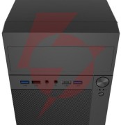 Obudowa natec helix usb c matx mini tower czarna
