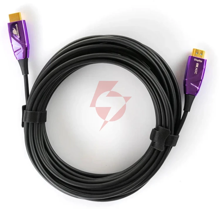 Kabel optyczny hdmi 2.1 spacetronik sh-ox400 40m