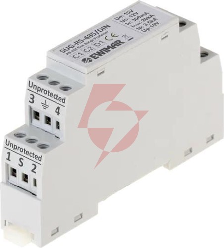 Zabezpieczenie przeciwprzepięciowe do rs-485 ewimar sug-rs485/din