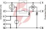 Zabezpieczenie przeciwprzepięciowe do rs-485 ewimar sug-rs485/din